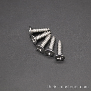 สแตนเลสสตีล CSK Head Self Tapping Screw